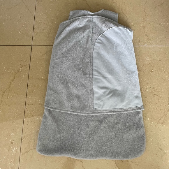 Gray Fleece Halo Sleepsack Swaddle - Picture 2 of 5